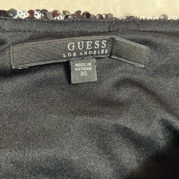 GUESS Sequin (Beaded) Mini Skirt - Picture 2 of 6